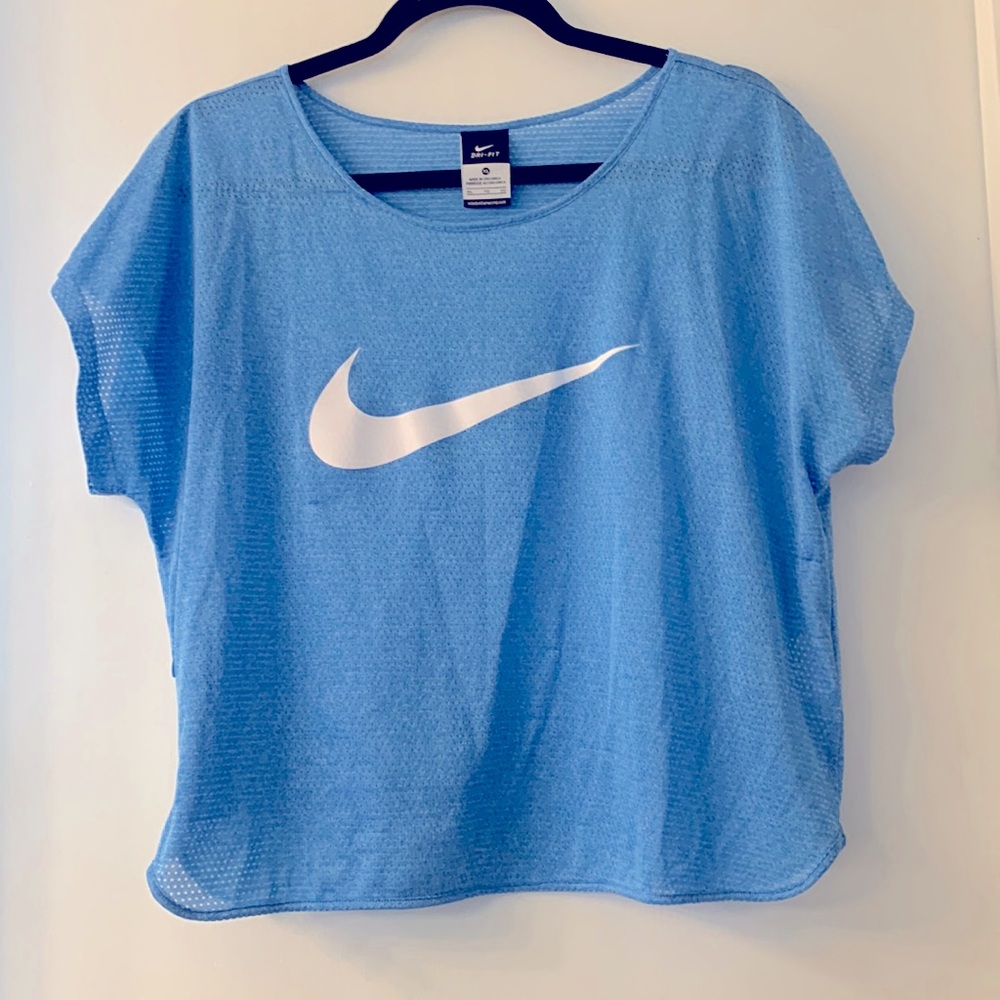 Nike Mesh Cropped DriFit Tee